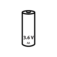 Batterij WoonVeilig Bewegingsmelder 3,6V (MOV-9 en IRPA-9)