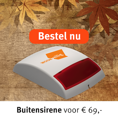 Buitensirene - Woon Veilig Maand