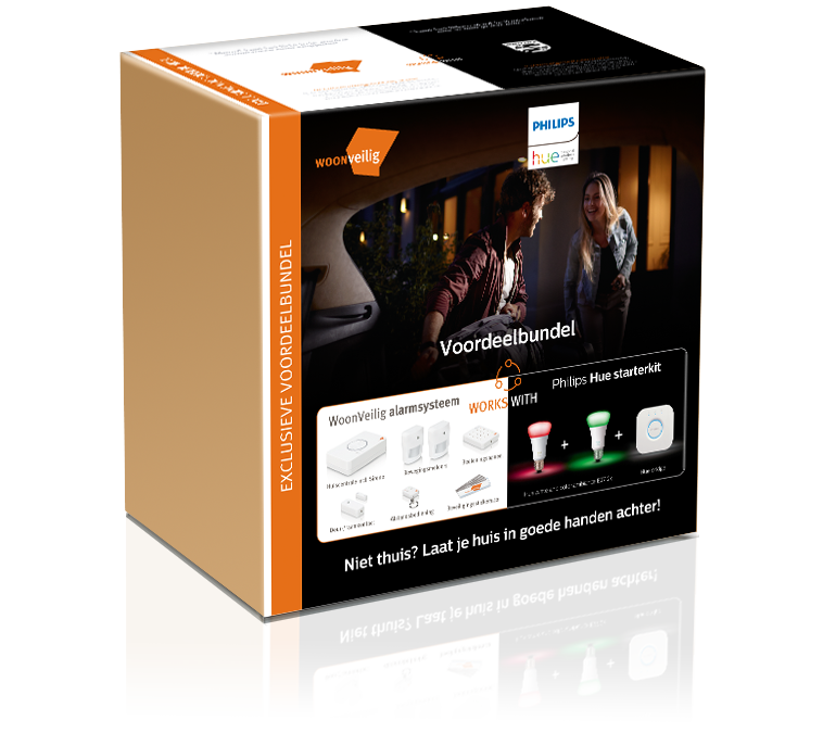 Bundel: WoonVeilig + Philips Hue