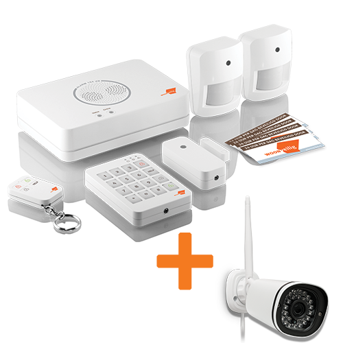 Voordeelbundel: Alarmsysteem + Beveiligingscamera Buiten