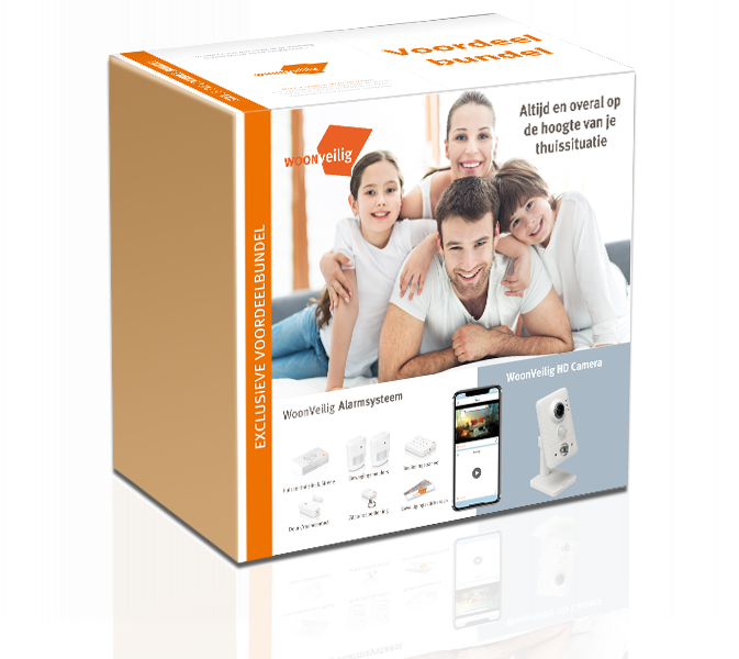 Voordeelbundel: Alarmsysteem + Beveiligingscamera Binnen